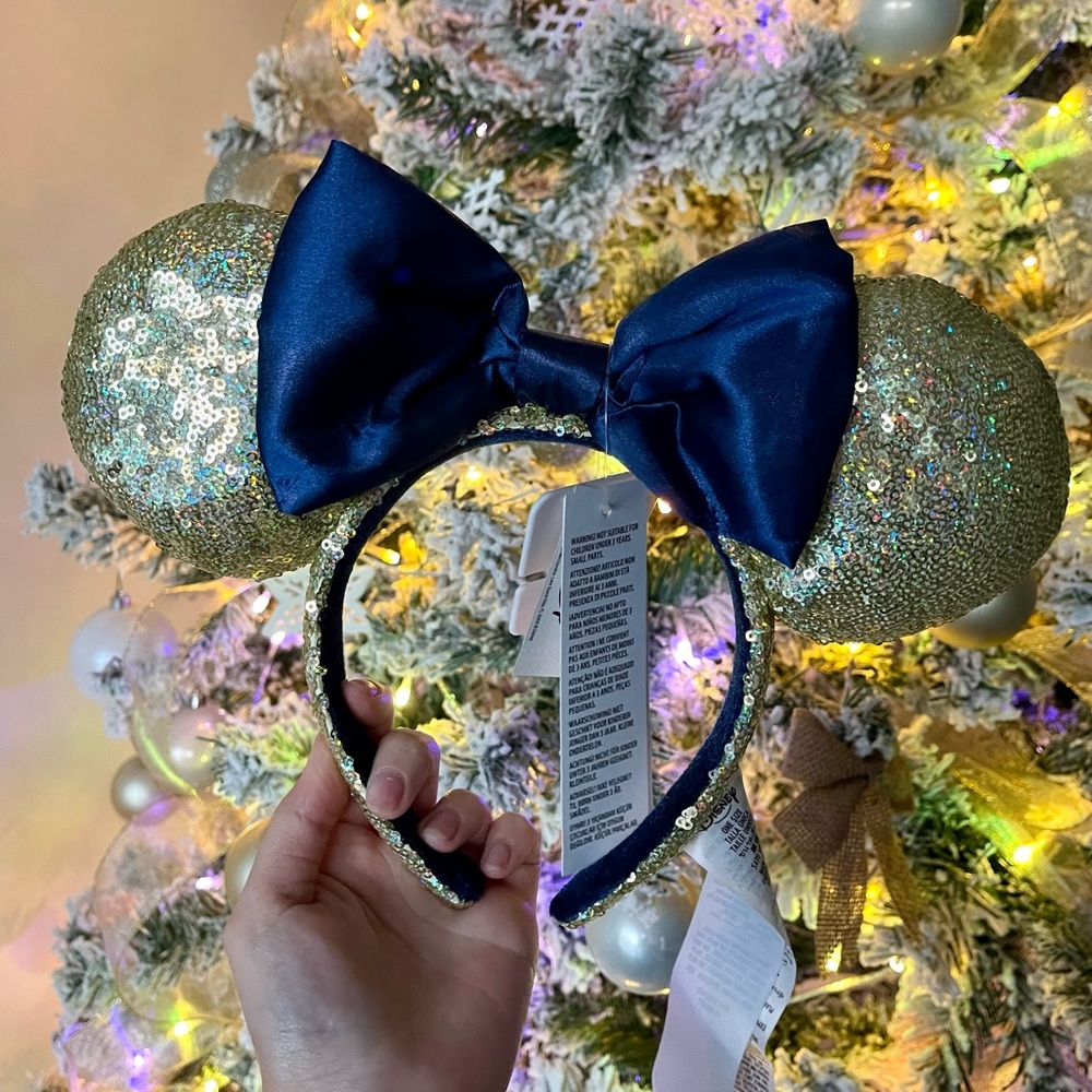 Minnie Mouse Sequin Ear Headband